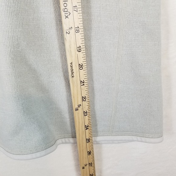 Patagonia Womens Better Sweater 1/4 Zip Fleece Pullover Light Grey Medium - Picture 6 of 7